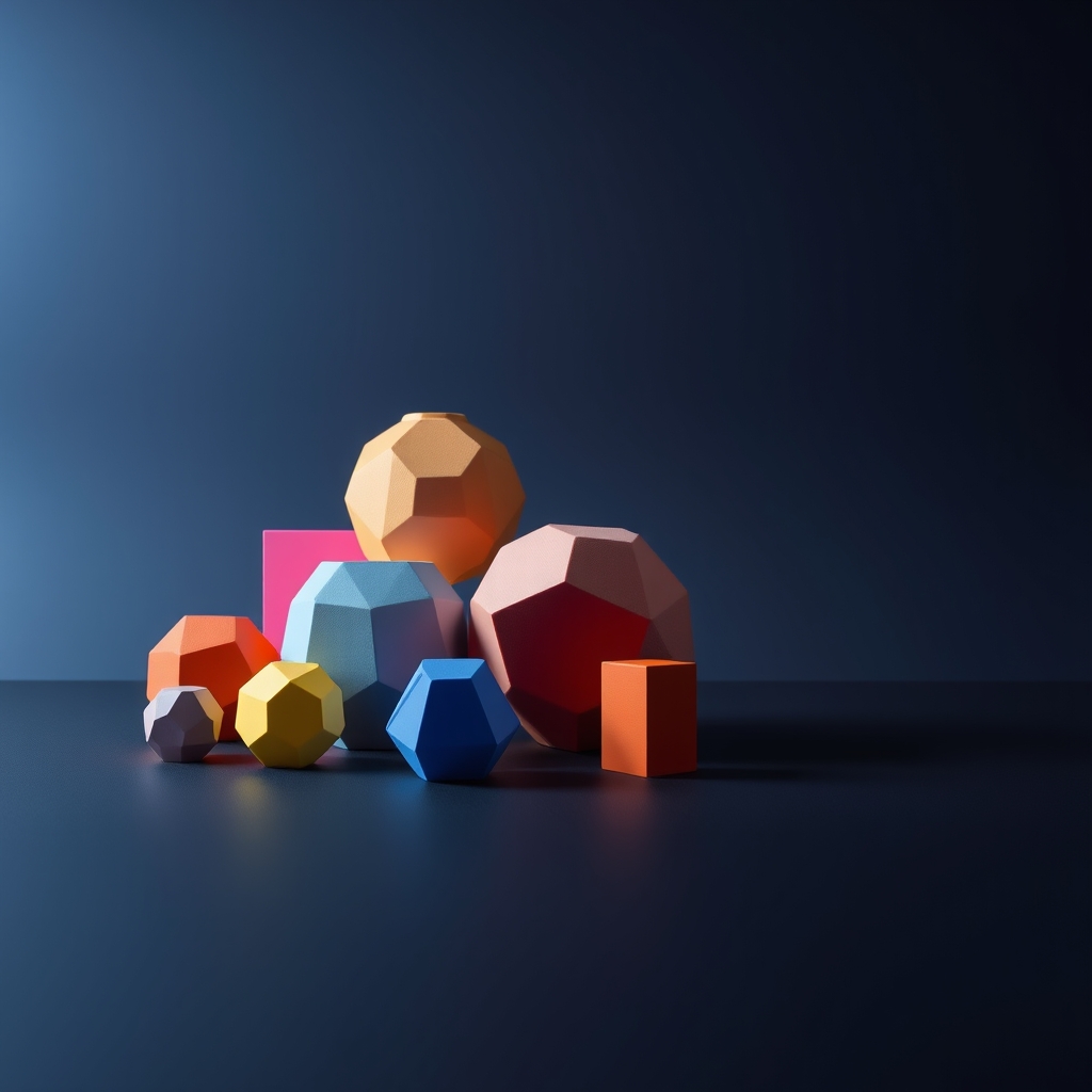 3D printed home and desk objects