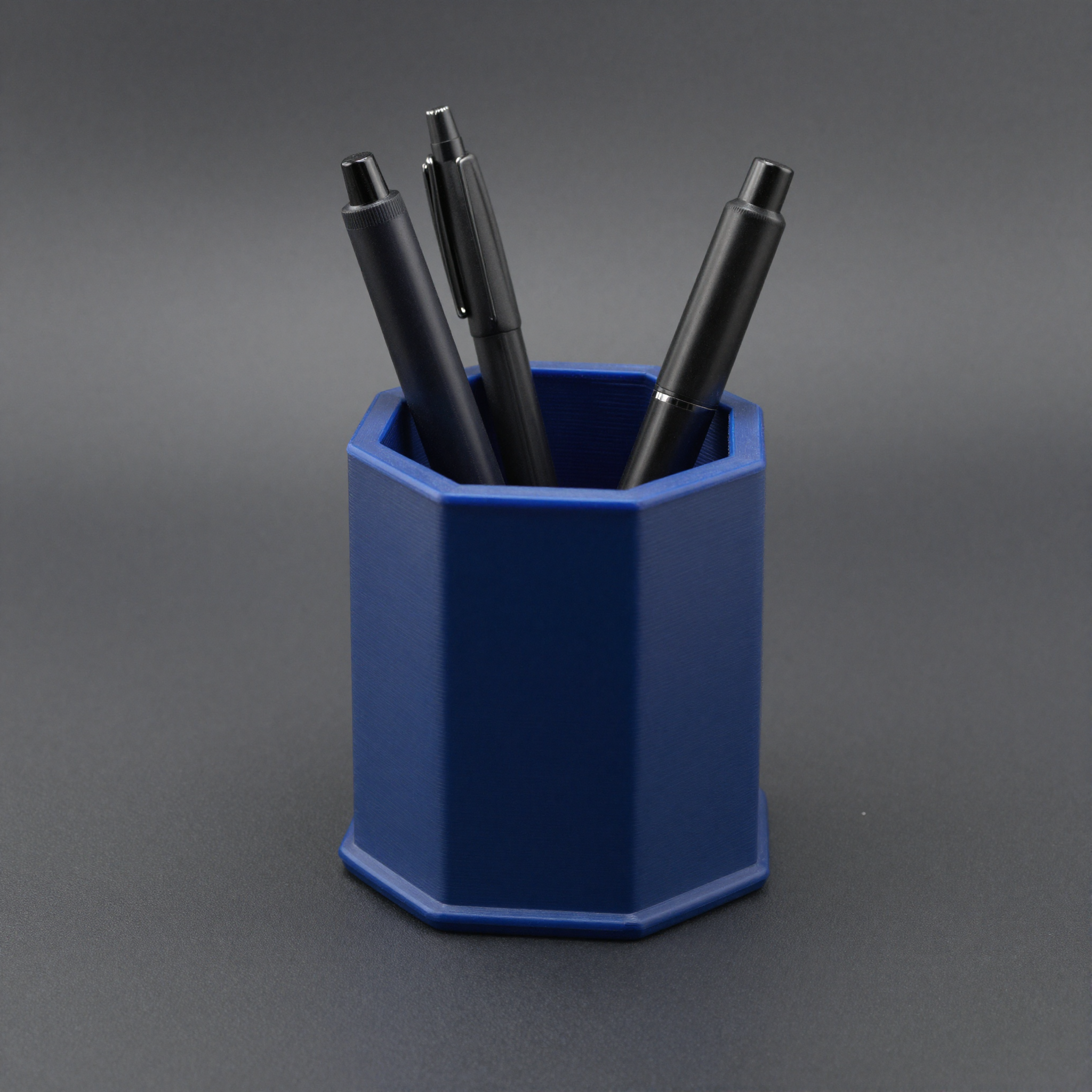 3D printed hexagonal pen holder